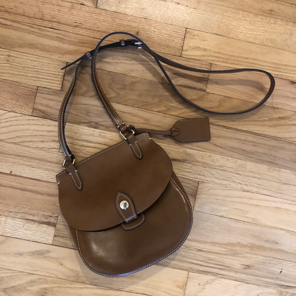 Dooney & Bourke Brown Leather Crossbody